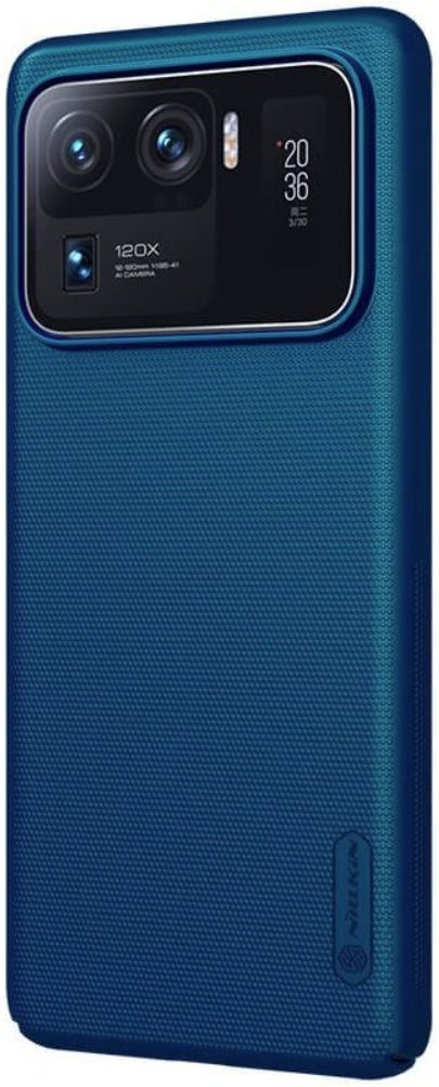 Nillkin Super Frosted Shield Hoesje Xiaomi Mi 11 Ultra Blauw afbeelding 2