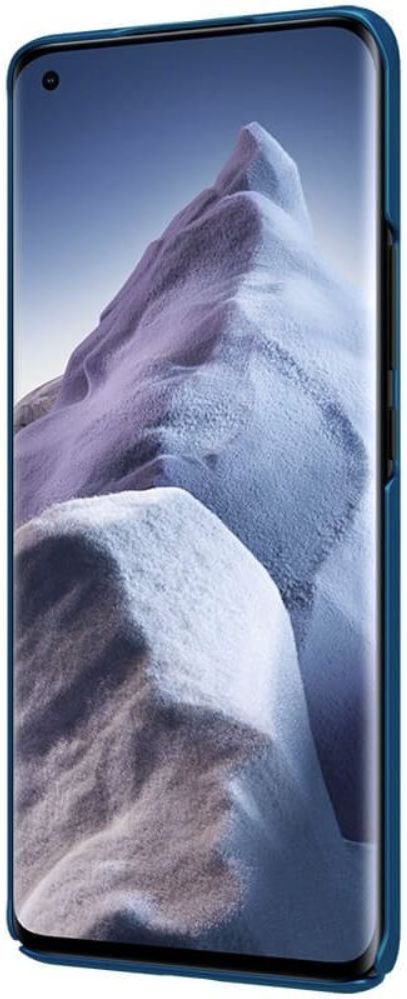 Nillkin Super Frosted Shield Hoesje Xiaomi Mi 11 Ultra Blauw afbeelding 4