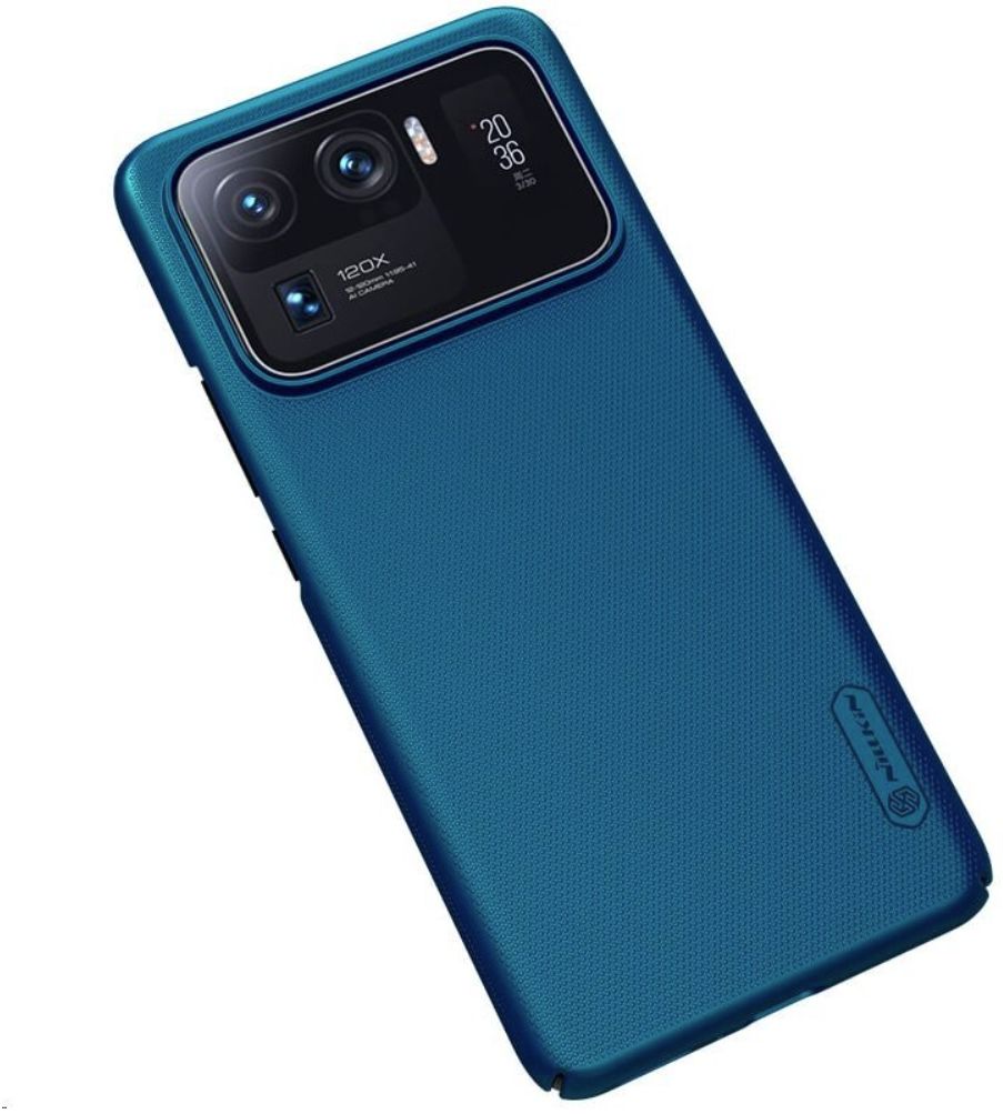 Nillkin Super Frosted Shield Hoesje Xiaomi Mi 11 Ultra Blauw afbeelding 5