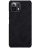 Nillkin Qin Xiaomi Mi 11 Lite 4G/5G (NE) Hoesje Book Case Zwart