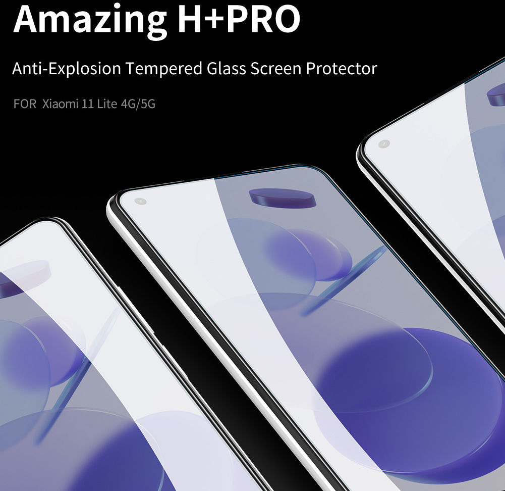Nillkin Xiaomi Mi 11 Lite 4G/5G Screen Protector Anti-Explosie 0.2mm afbeelding 4