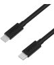 Choetech 3A USB-C naar USB-C Kabel Fast Charge 60W 1M Zwart