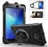 Samsung Galaxy Tab Active 2 Hybride Hoesje met Handriem Zwart afbeelding 1