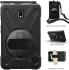Samsung Galaxy Tab Active 2 Hybride Hoesje met Handriem Zwart afbeelding 7