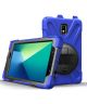 Samsung Galaxy Tab Active 2 Hybride Hoesje met Handriem Blauw