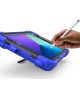 Samsung Galaxy Tab Active 2 Hybride Hoesje met Handriem Blauw