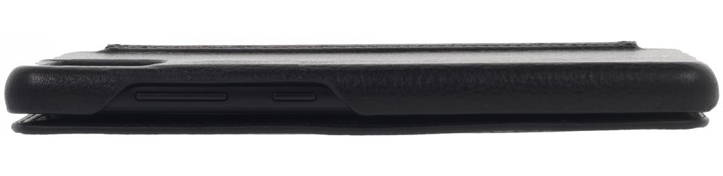 Minim Samsung Galaxy A42 Hoesje Echt Leer Book Case Zwart afbeelding 4