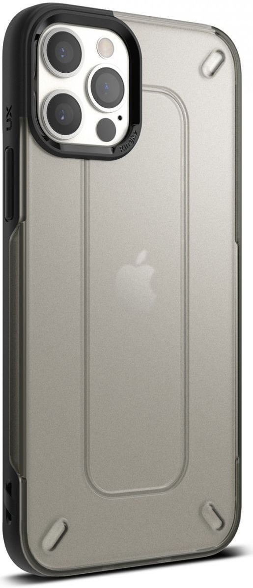 Ringke UX Apple iPhone 12 / 12 Pro Hoesje Back Cover Grijs afbeelding 2