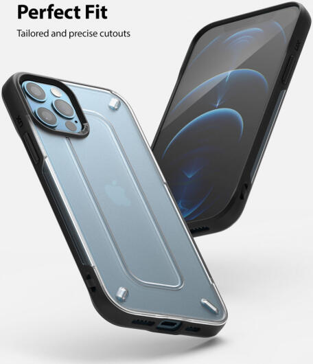 Ringke UX Apple iPhone 12 / 12 Pro Hoesje Back Cover Paars afbeelding 12
