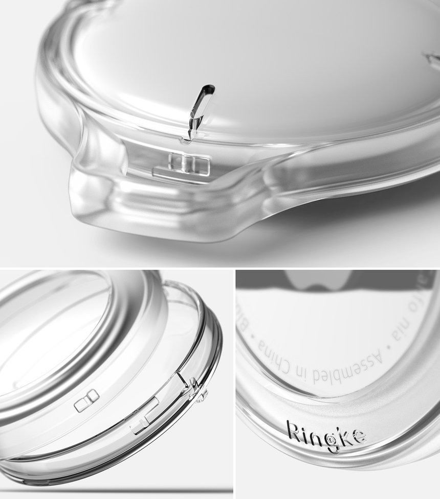 Ringke Apple AirTag Slim Sleutelhanger TPU Transparant Groen afbeelding 6