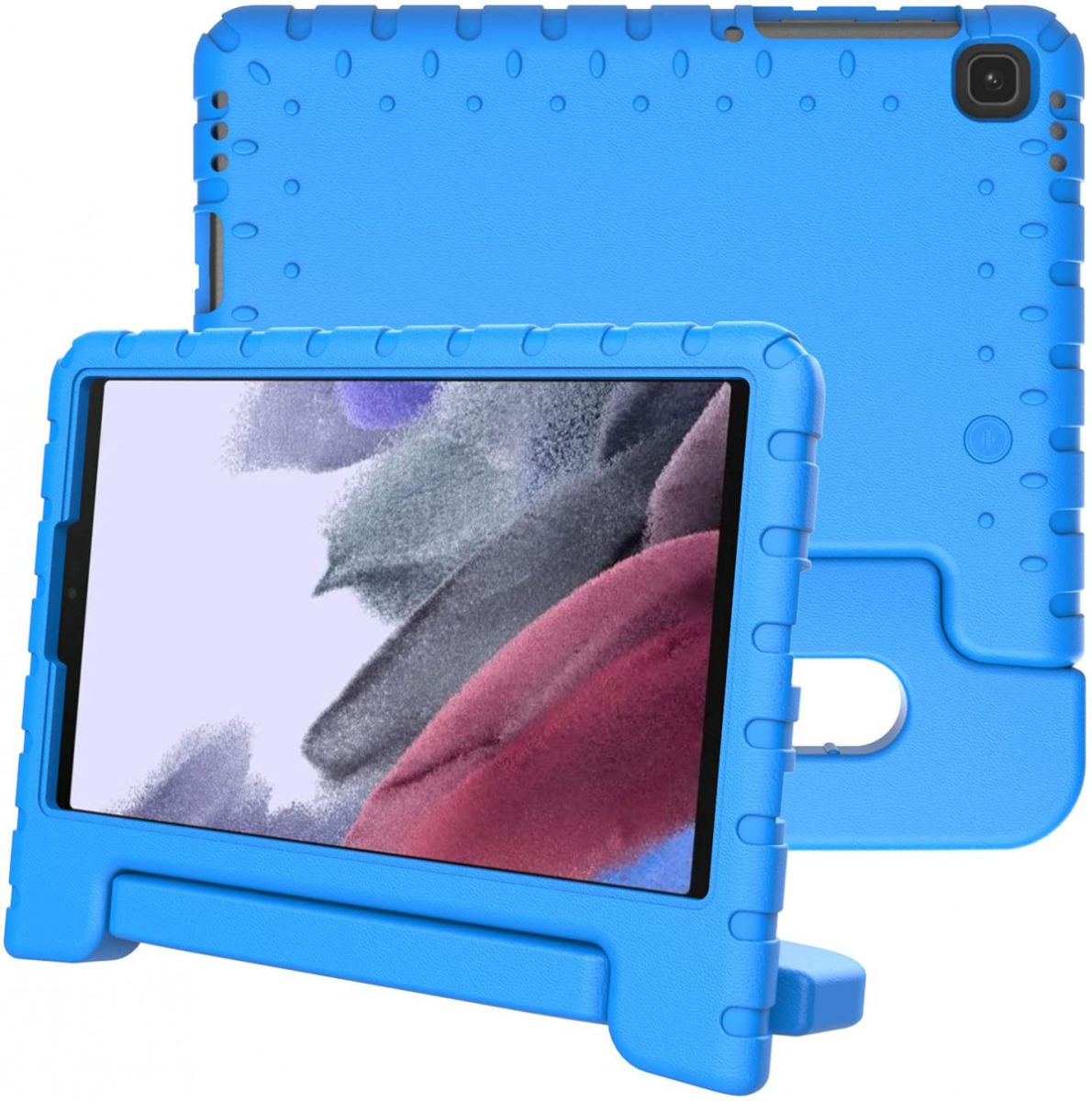 Samsung Galaxy Tab A7 Lite Kinder Tablethoes met Handvat Blauw afbeelding 2