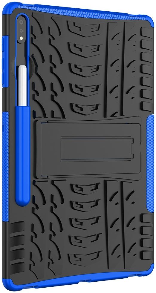 Samsung Galaxy Tab S7 FE / S7 Plus Hoes Hybride Back Cover Blauw afbeelding 6