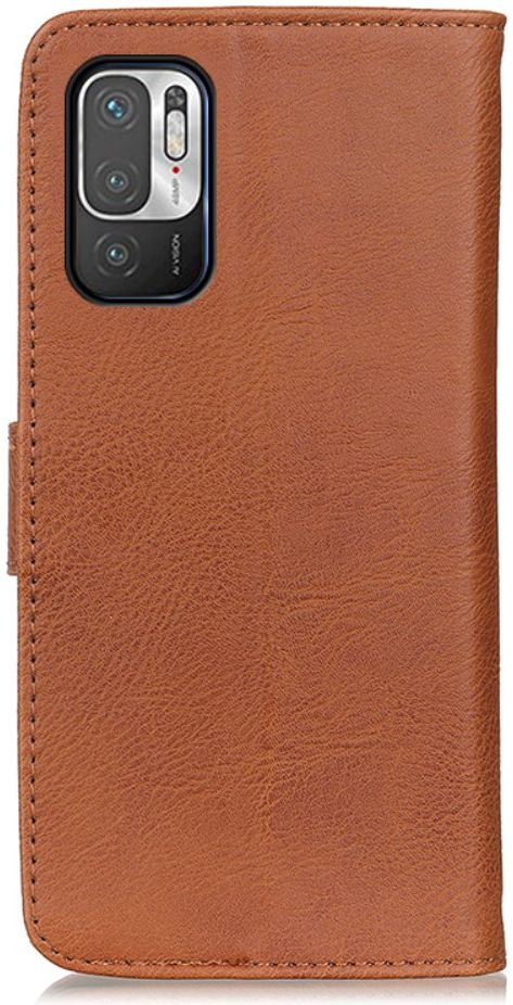 KHAZNEH Xiaomi Redmi Note 10 5G / Poco M3 Pro Hoesje Book Case Bruin afbeelding 5