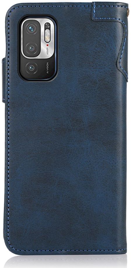 KHAZNEH Xiaomi Redmi Note 10 /Poco M3 Pro Hoesje Bookcase Wallet Blauw afbeelding 4