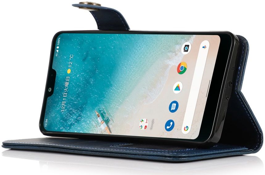 KHAZNEH Xiaomi Redmi Note 10 /Poco M3 Pro Hoesje Bookcase Wallet Blauw afbeelding 5