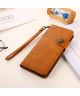 KHAZNEH Xiaomi Redmi Note 10 /Poco M3 Pro Hoesje Bookcase Wallet Bruin