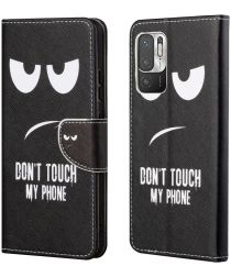 Xiaomi Redmi Note 10 5G/Poco M3 Pro Hoesje Dont Touch My Phone