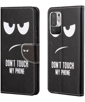 Xiaomi Redmi Note 10 5G/Poco M3 Pro Hoesje Dont Touch My Phone Hoesjes