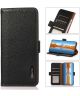 KHAZNEH Xiaomi Redmi Note 10/Poco M3 Pro Hoesje RFID Book Case Zwart