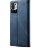 Xiaomi Redmi Note 10 5G/Poco M3 Pro Hoesje Jeans Book Case Blauw