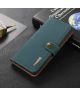Xiaomi Redmi Note 10 5G/Poco M3 Pro RFID Wallet Echt Leer Groen