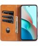 AZNS Xiaomi Redmi Note 10 5G/Poco M3 Pro Wallet Bookcase Bruin