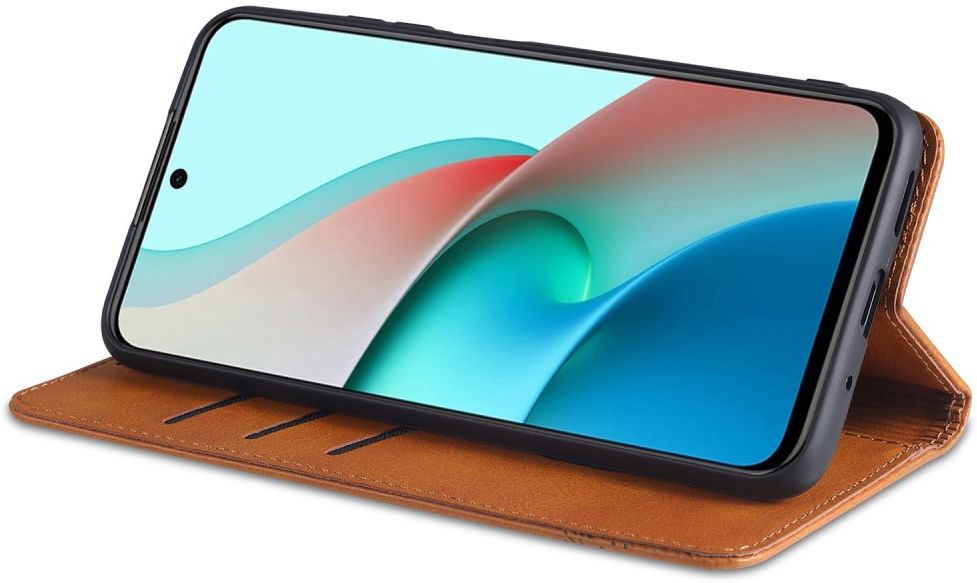 AZNS Xiaomi Redmi Note 10 5G/Poco M3 Pro Wallet Bookcase Zwart afbeelding 3