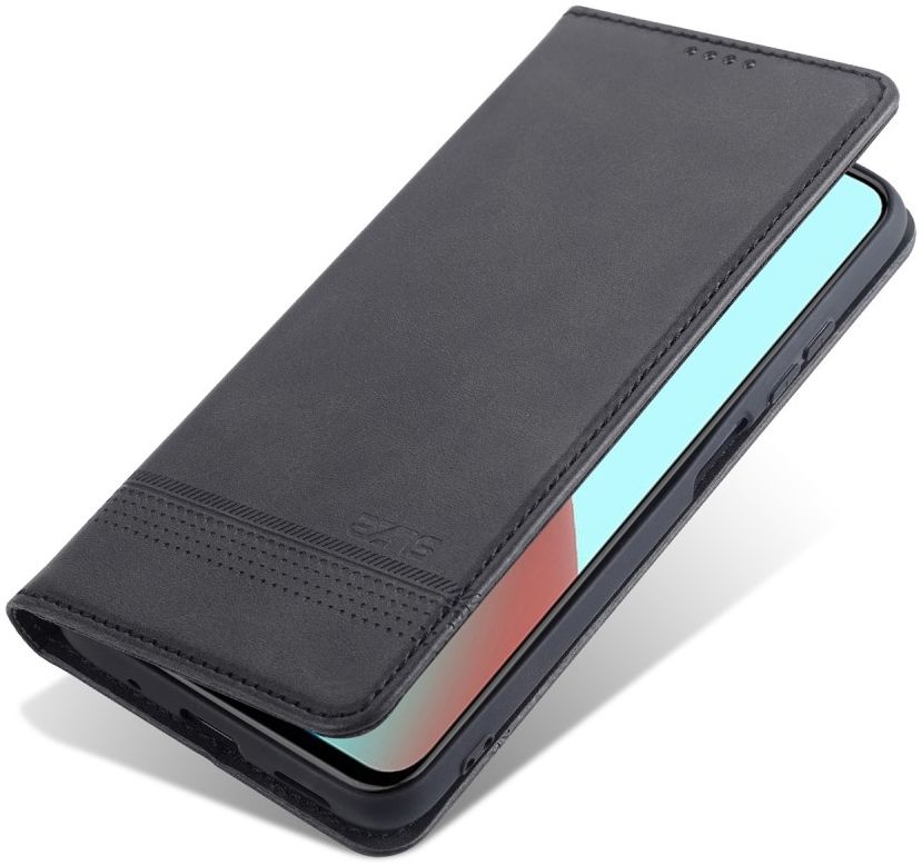 AZNS Xiaomi Redmi Note 10 5G/Poco M3 Pro Wallet Bookcase Zwart afbeelding 7