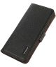 Nokia X10 / X20 Hoesje RFID Wallet Book Case Echt Leer Zwart