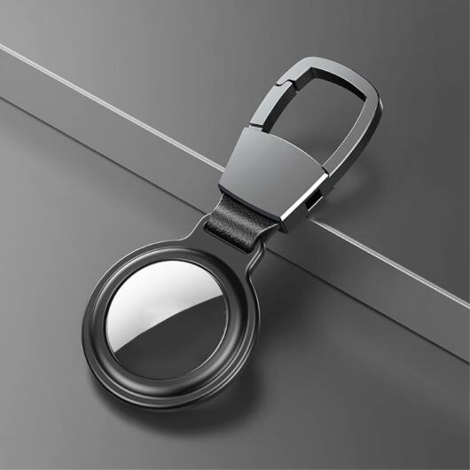 Apple AirTag Sleutelhanger Metalen Case met Magnetische Sluiting Zwart afbeelding 7