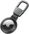 Apple AirTag Sleutelhanger Metalen Case met Magnetische Sluiting Zwart afbeelding 1