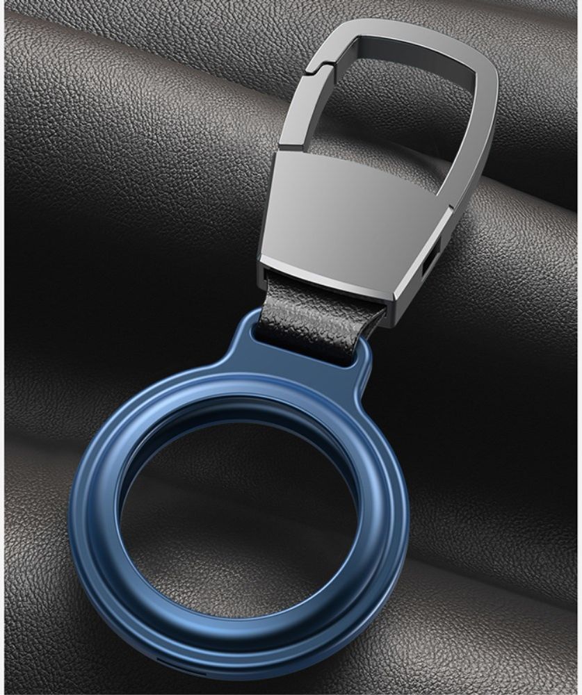 Apple AirTag Sleutelhanger Metalen Case + Magnetische Sluiting Silver afbeelding 8