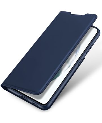 Dux Ducis Skin Pro Series Samsung Galaxy S21 FE Hoesje Wallet Blauw Hoesjes