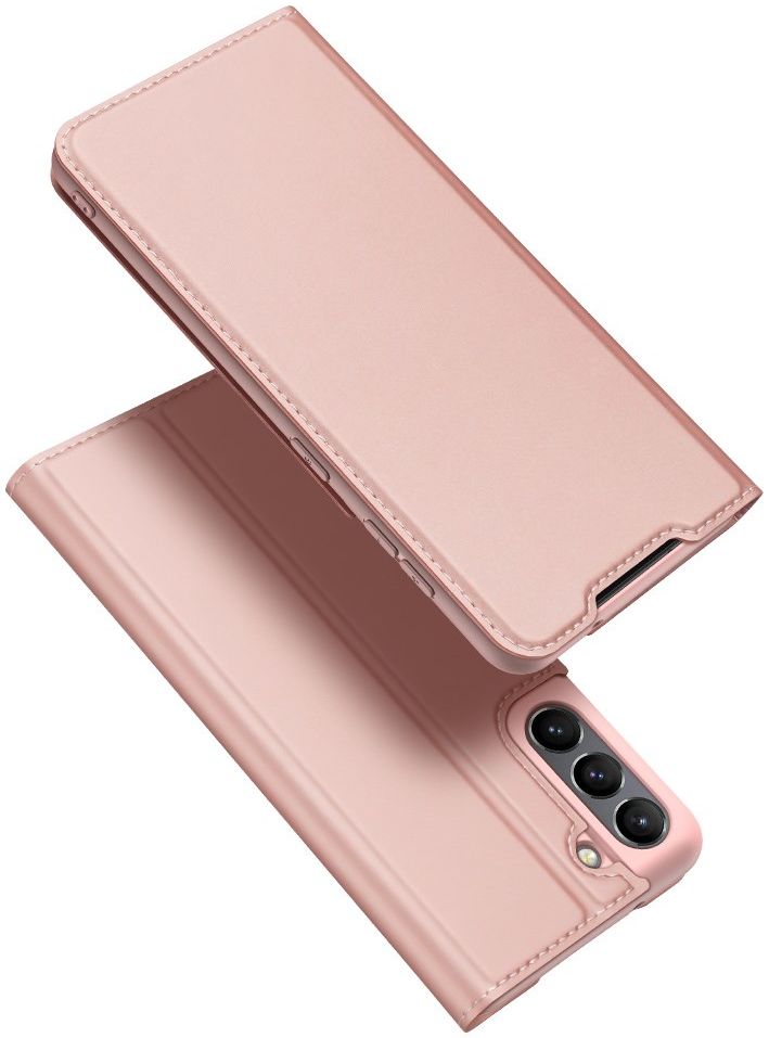 Dux Ducis Skin Pro Series Samsung Galaxy S21 FE Hoesje Wallet Roze afbeelding 4