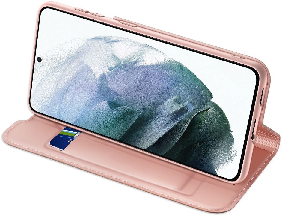 Dux Ducis Skin Pro Series Samsung Galaxy S21 FE Hoesje Wallet Roze afbeelding 8