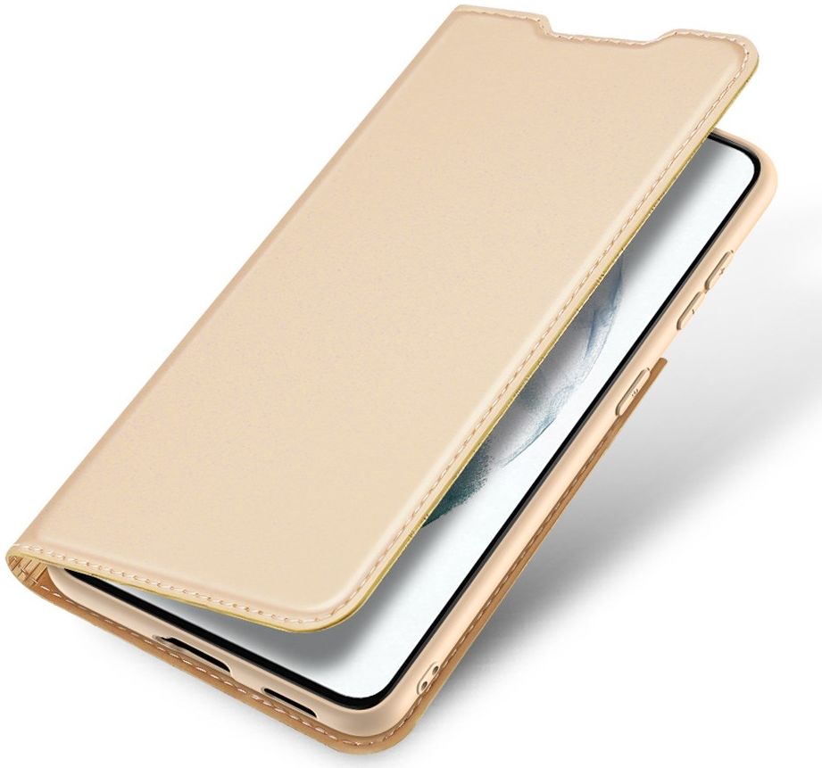 Dux Ducis Skin Pro Series Samsung Galaxy S21 FE Hoesje Wallet Goud afbeelding 1