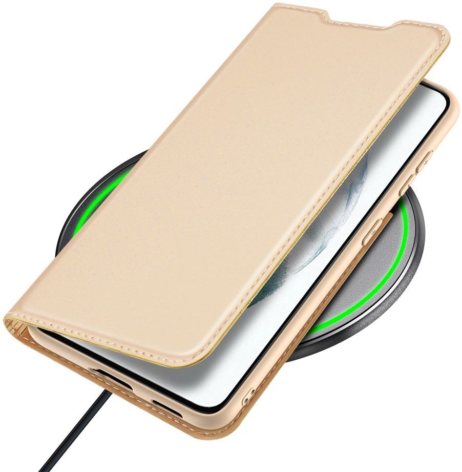 Dux Ducis Skin Pro Series Samsung Galaxy S21 FE Hoesje Wallet Goud afbeelding 8