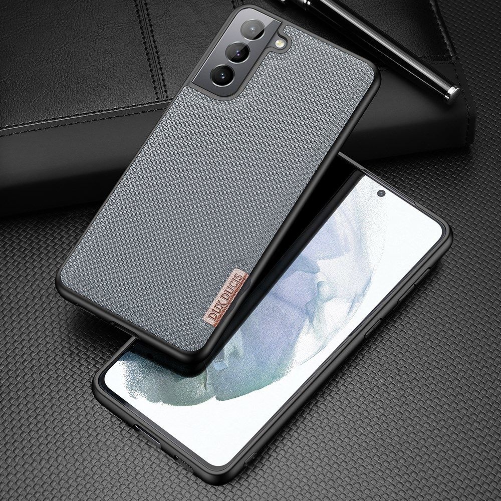Dux Ducis Fino Series Samsung Galaxy S21 FE Hoesje Back Cover Blauw afbeelding 2
