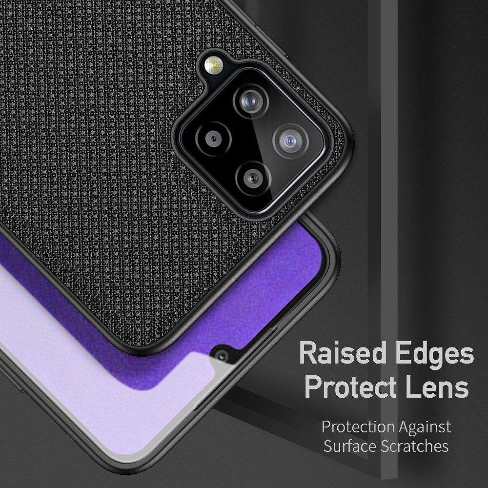 Dux Ducis Fino Series Samsung Galaxy M22/A22 4G Hoesje Backcover Zwart afbeelding 3