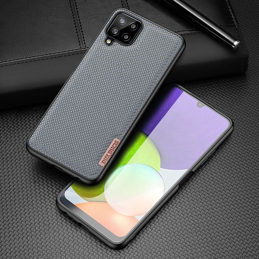 Dux Ducis Fino Series Samsung Galaxy M22/A22 4G Hoesje Backcover Blauw afbeelding 2
