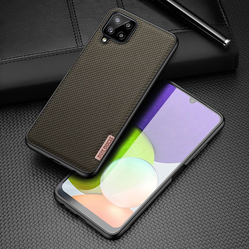 Dux Ducis Fino Series Samsung Galaxy M22/A22 4G Hoesje Backcover Groen afbeelding 2