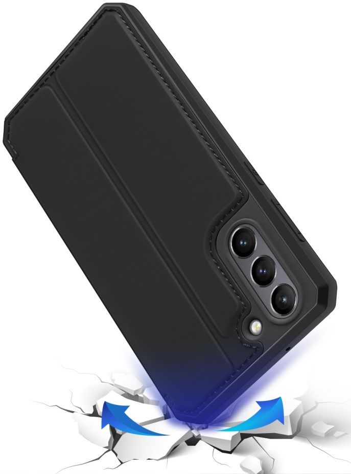 Dux Ducis Skin X Series Samsung Galaxy S21 FE Hoesje Zwart afbeelding 2
