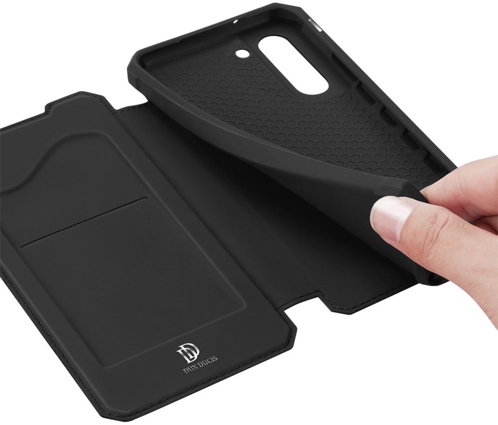 Dux Ducis Skin X Series Samsung Galaxy S21 FE Hoesje Zwart afbeelding 3