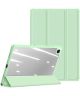 Dux Ducis Toby Samsung Galaxy Tab A7 2020 Hoes Tri-Fold Bookcase Groen