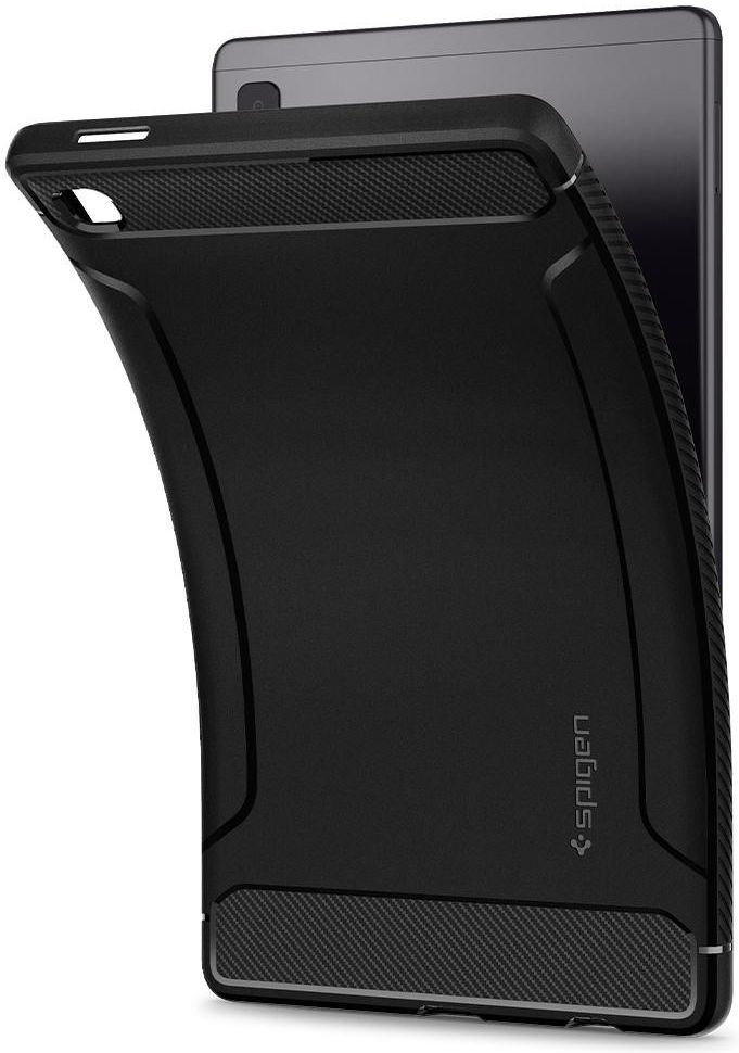 Spigen Rugged Armor Samsung Galaxy Tab A7 Lite Hoes Mat Zwart afbeelding 3