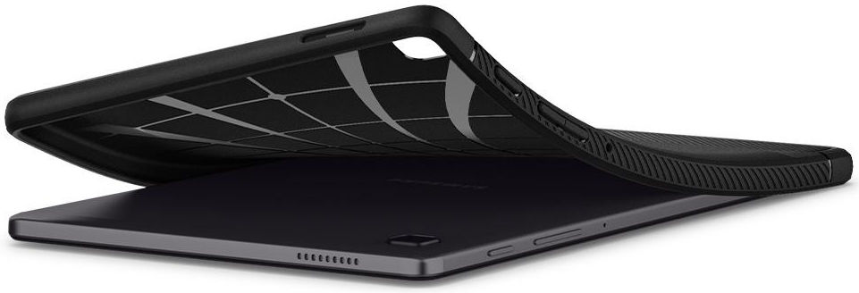 Spigen Rugged Armor Samsung Galaxy Tab A7 Lite Hoes Mat Zwart afbeelding 5