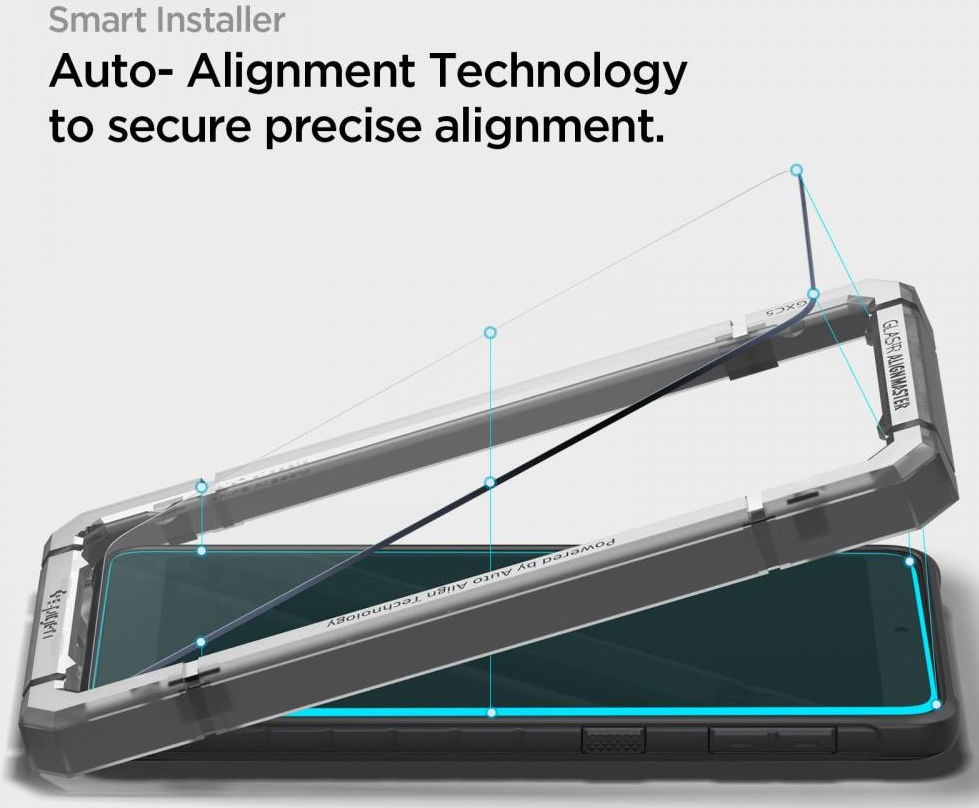 Spigen AlignMaster Samsung Galaxy Xcover 5 Screen Protector (2-Pack) afbeelding 3