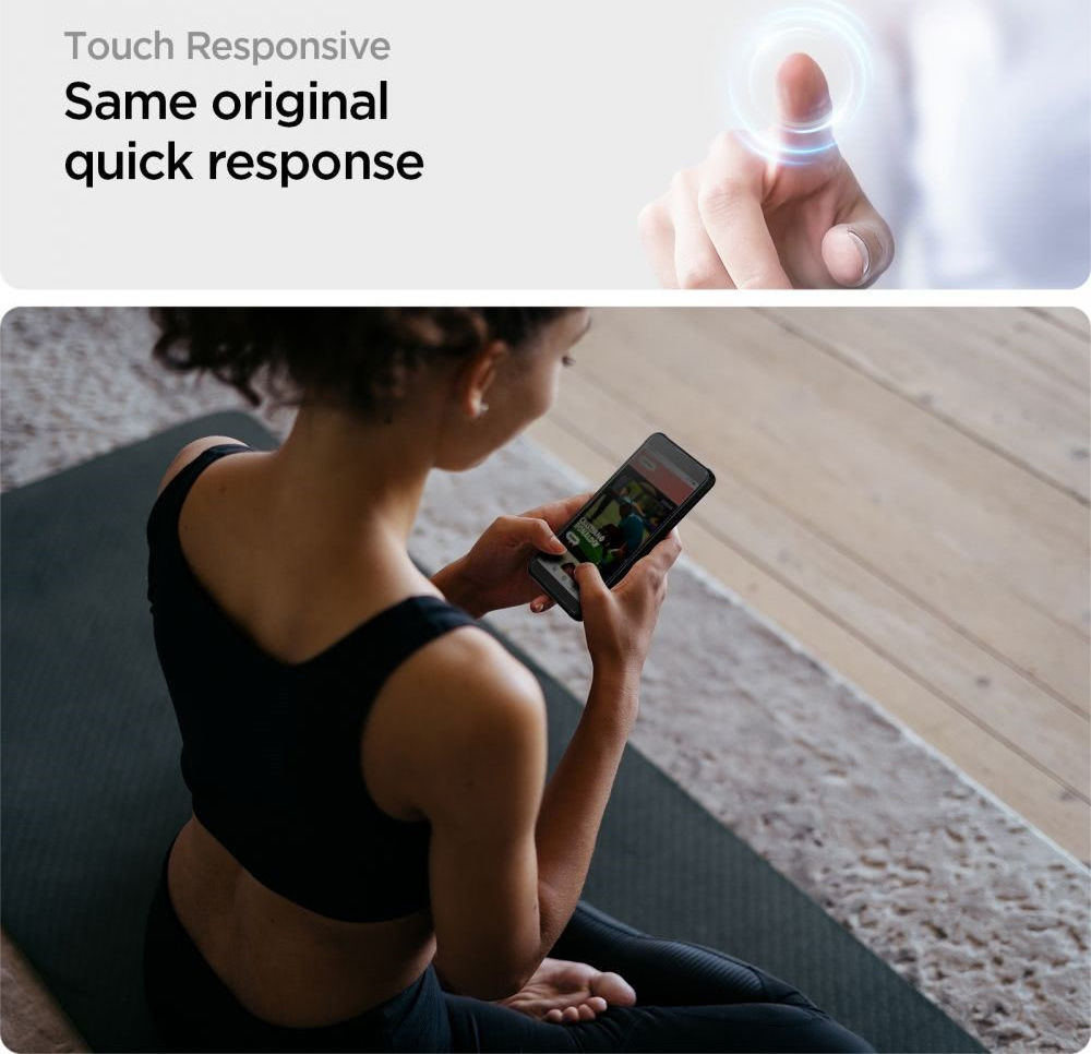 Spigen AlignMaster Samsung Galaxy Xcover 5 Screen Protector (2-Pack) afbeelding 5