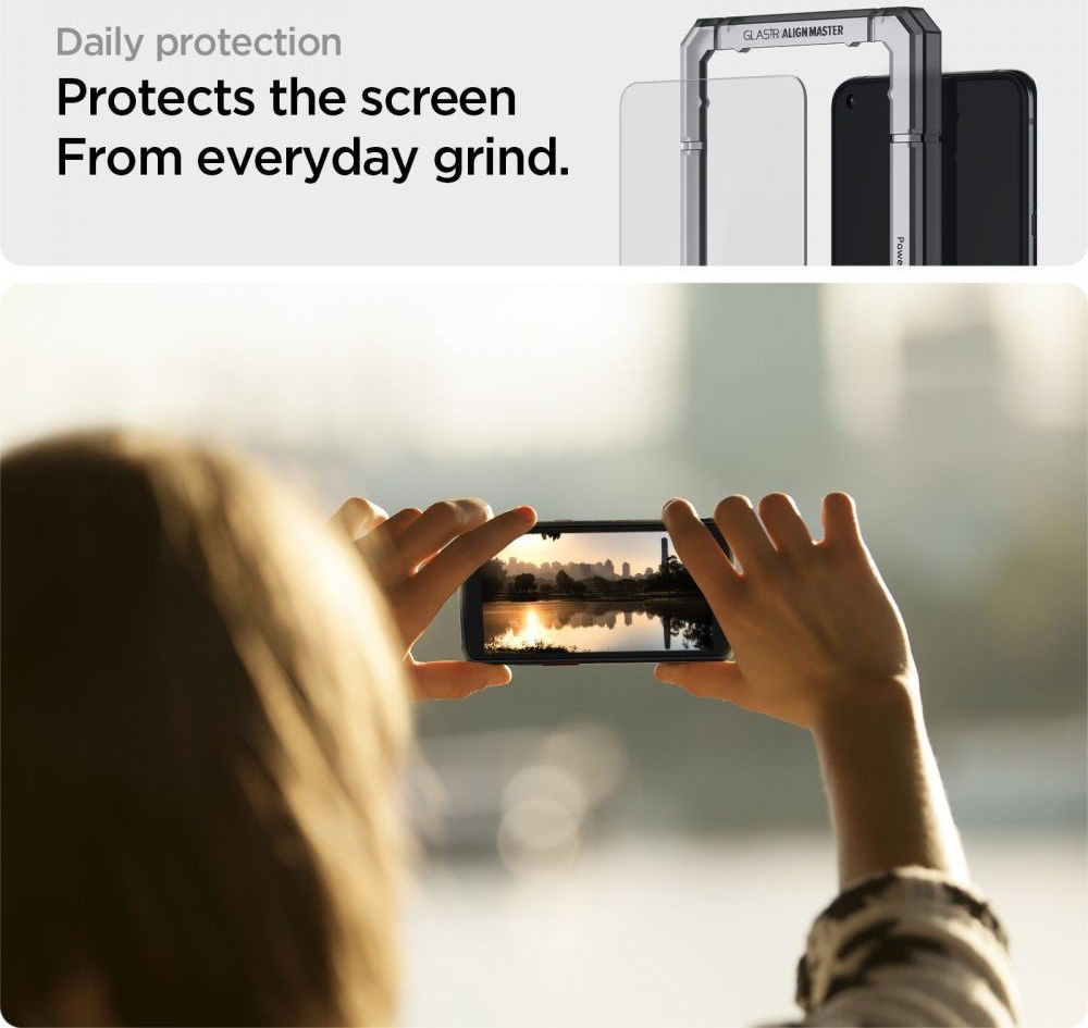 Spigen AlignMaster Samsung Galaxy Xcover 5 Screen Protector (2-Pack) afbeelding 6