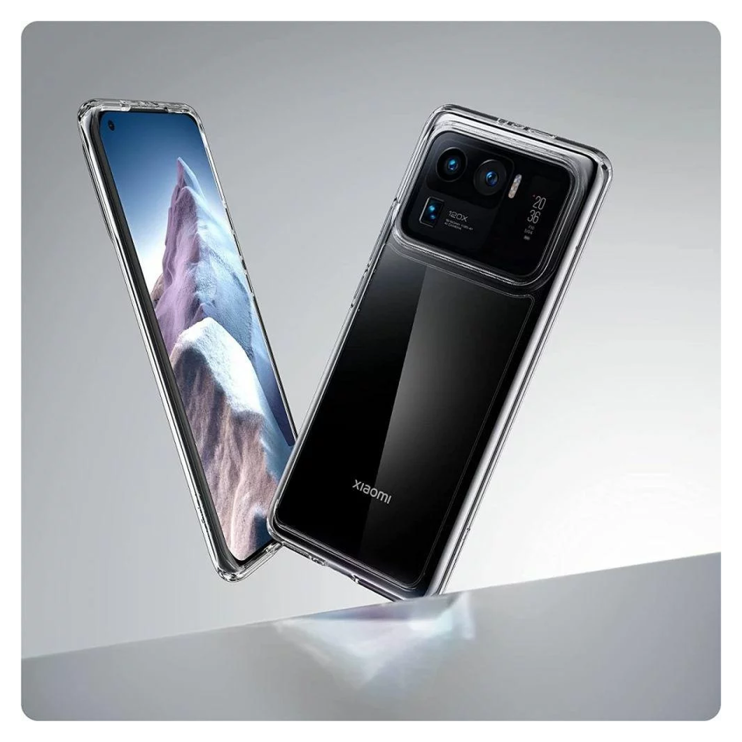 Spigen Ultra Hybrid Xiaomi Mi 11 Ultra Hoesje Ultra Clear Transparant afbeelding 6